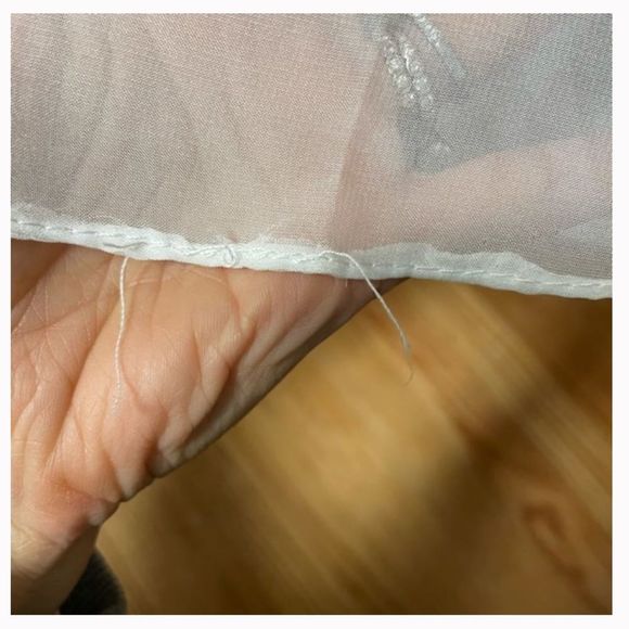 IEENA FOR MAC DUGGAL PLUNGE OSTRICH FEATHER A LINE GOWN IN SIZE 0 - Picture 9 of 12